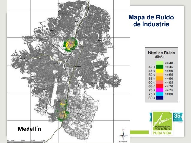 Niveles de Ruido, Área Metropolitana