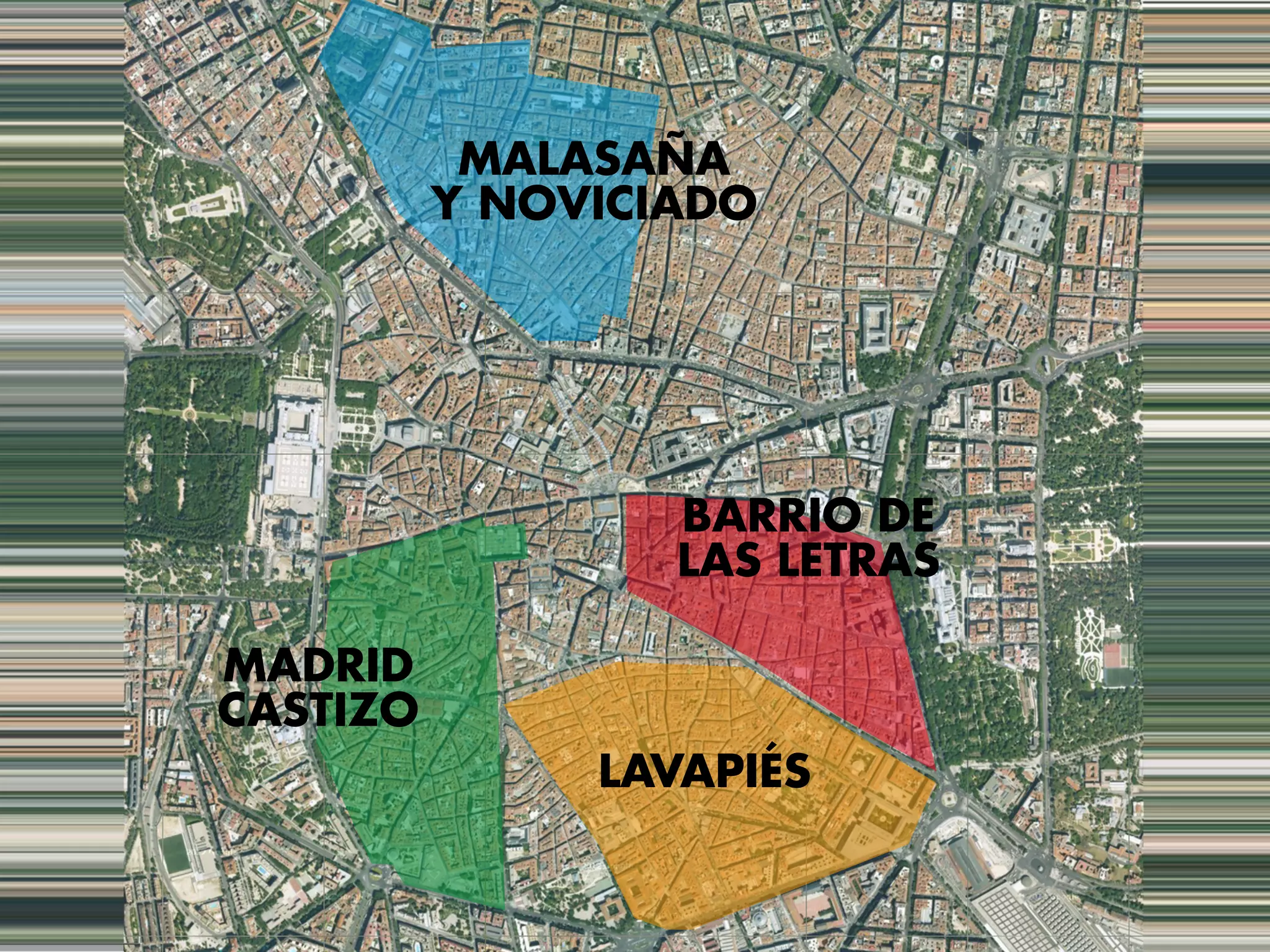 MALASAÑA
          Y NOVICIADO




                  BARRIO DE
                  LAS LETRAS

MADRID
CASTIZO
               LAVAPIÉS
 