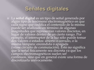 Tipos de señales | PPSX
