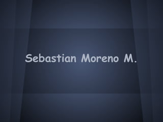 Sebastian Moreno M.
 