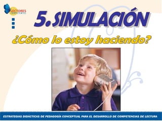 ¿Cómo lo estoy haciendo? SIMULACIÓN 5. 