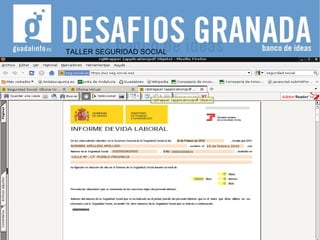 TALLER SEGURIDAD SOCIAL 