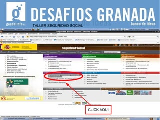 TALLER SEGURIDAD SOCIAL CLICK AQUI 