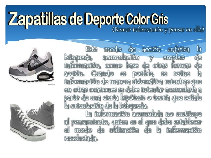 Presentacion seis pares de zapatos para la accion