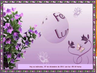 Hoy es miércoles, 07 de diciembre de 2011 son las: 05:18 horas
 