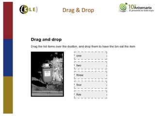 Drag & Drop
http://html5demos.com/drag
 