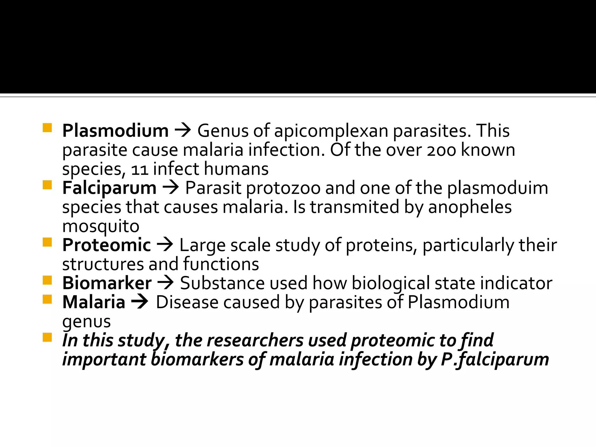 Proteomic identification of host and parasite biomarkers in saliva from ...