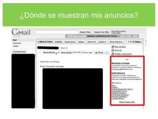 ¿Dónde se muestran mis anuncios?
 