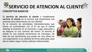 Presentacion servicio al cliente | PPT