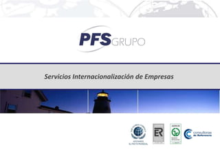 Servicios Internacionalización de Empresas
 
