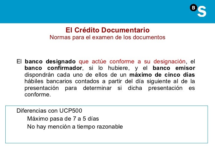 Credito Documentario Contra Negociacion - dinero 
