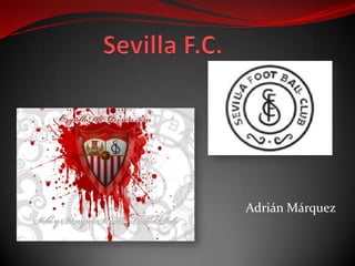 Sevilla F.C. Adrián Márquez 
