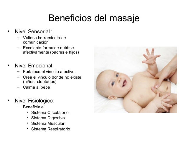 masaje shantala contraindicaciones