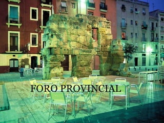 FORO PROVINCIAL