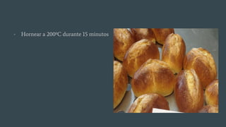 - Hornear a 200ºC durante 15 minutos
 