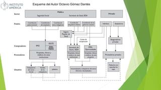Esquema del Autor Octavio Gómez Dantés
 