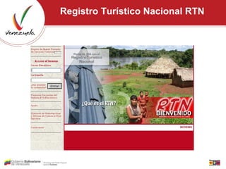 Registro Turístico Nacional RTN 