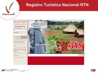 Registro Turístico Nacional RTN 
