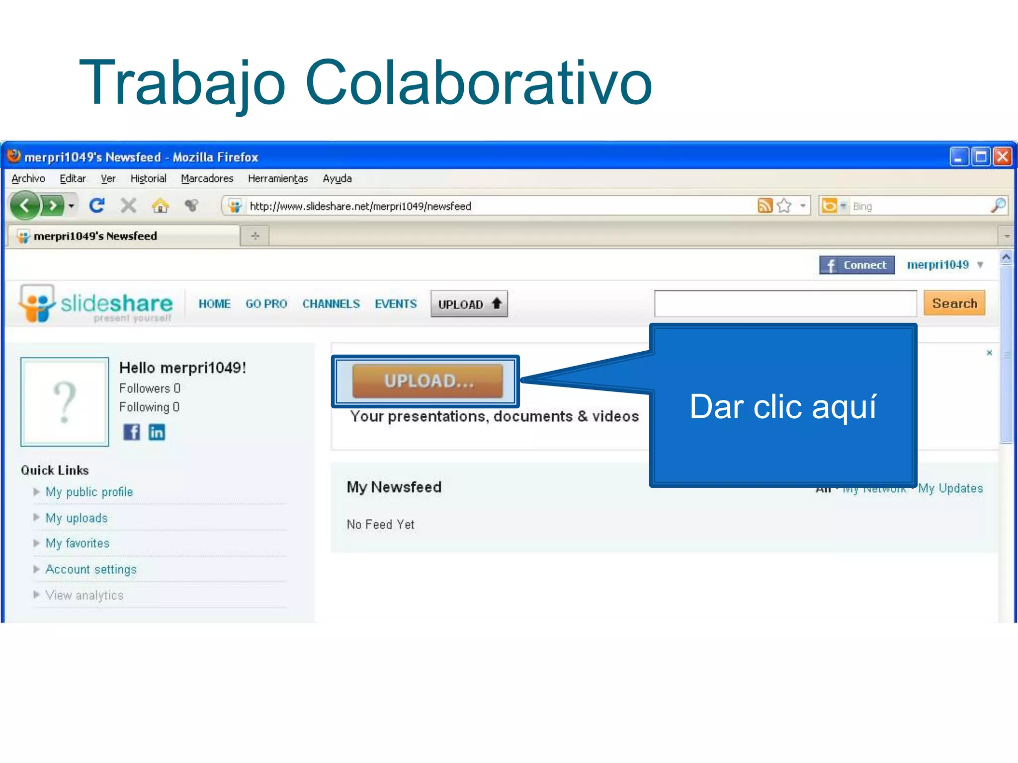 Trabajo ColaborativoDar clic aquí