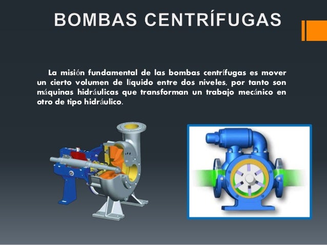 Presentacion De Clasificacion Y Mantenimiento De Una Bomba Centrifuga