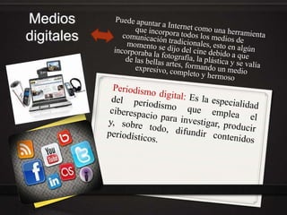 Medios
digitales
 