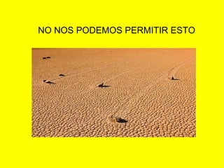 NO NOS PODEMOS PERMITIR ESTO 