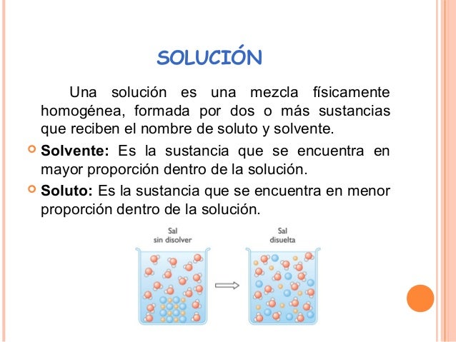 Que Es Una Solucion En Fisica