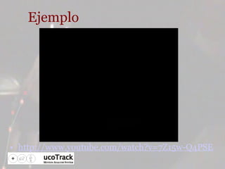Ejemplo http :// www . youtube . com / watch ?v=7Z15w-Q4PSE 