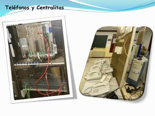 Teléfonos y Centralitas
 