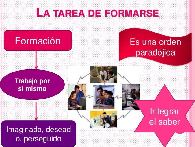 El trayecto de la formación