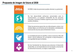 21
Propuesta de imagen de futuro al 2030
 