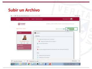 Subir un Archivo
 