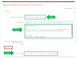 PASO 5
PASO 6
PASO 7
 