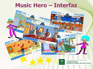 Music Hero – Interfaz 