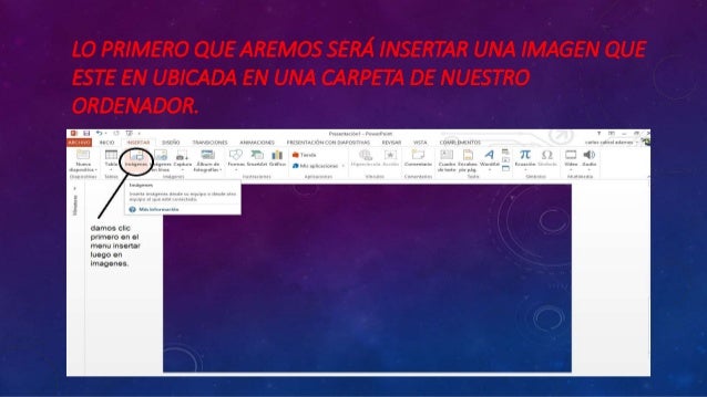 Como insertar imagen en Power point + Utilizar Wordart