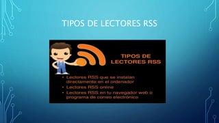 TIPOS DE LECTORES RSS
 