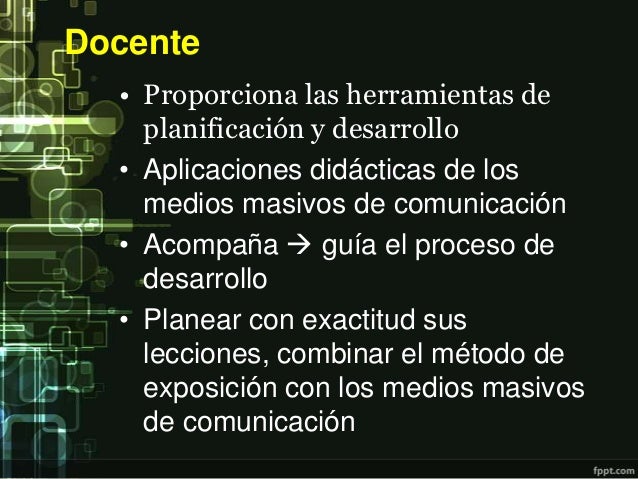 Presentacion tecnicista
