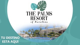 Presentacion Hotel The Palms at Mazatlan