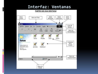 Interfaz: Ventanas
 