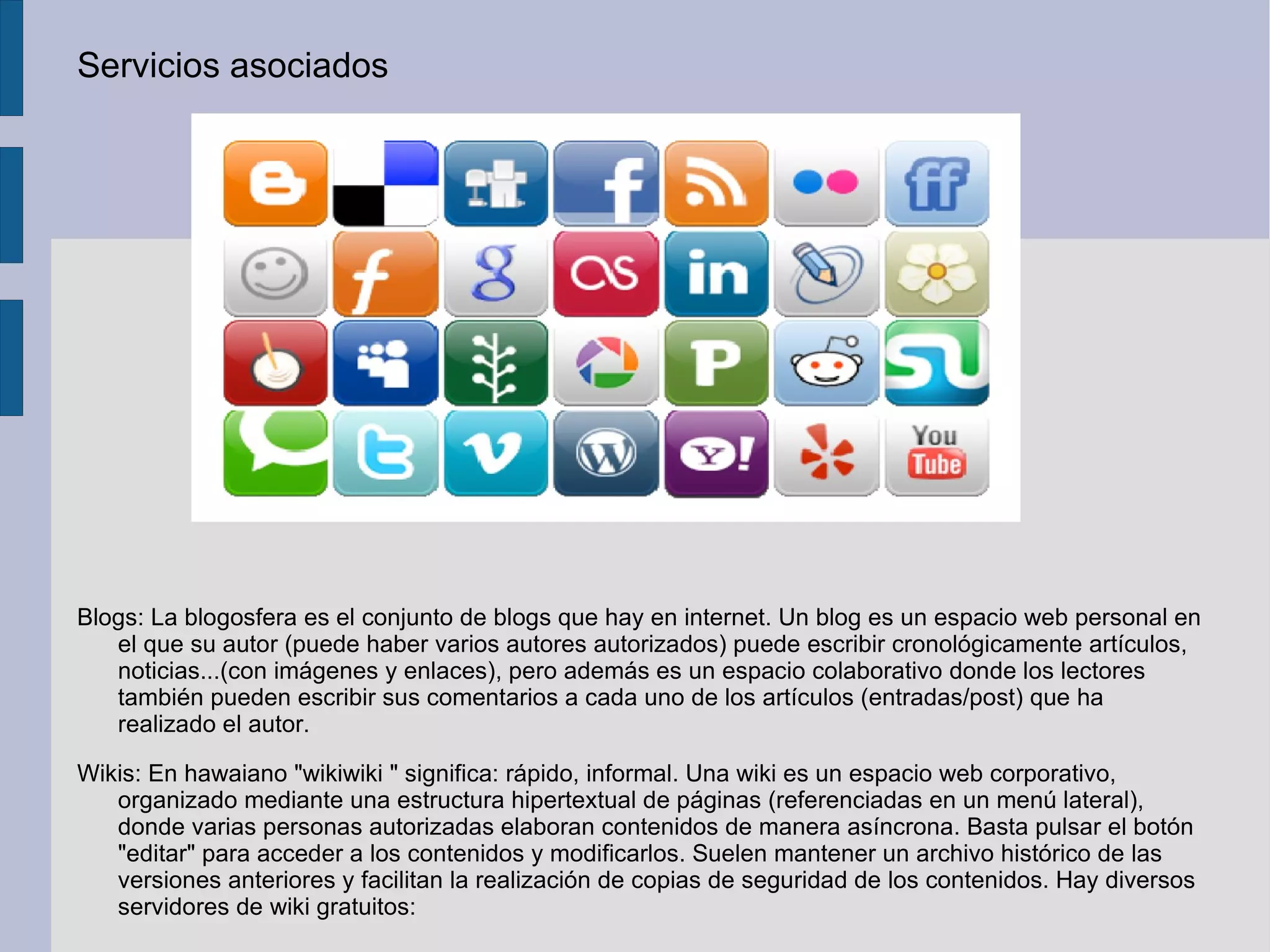 Las redes Telefonia fija Banda ancha 
