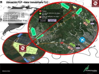Fondo Inmobiliario
1,6 Km de la Vía Cota Funza / 2 min
2,2 Km de la Bogotá Calle 80 / 3 min
12,2 Km de la Bogotá Calle 13 / 15 min
16,8 Km de Chía / 22 min
20,2 Km del Aeropuerto El Dorado / 30 min
 