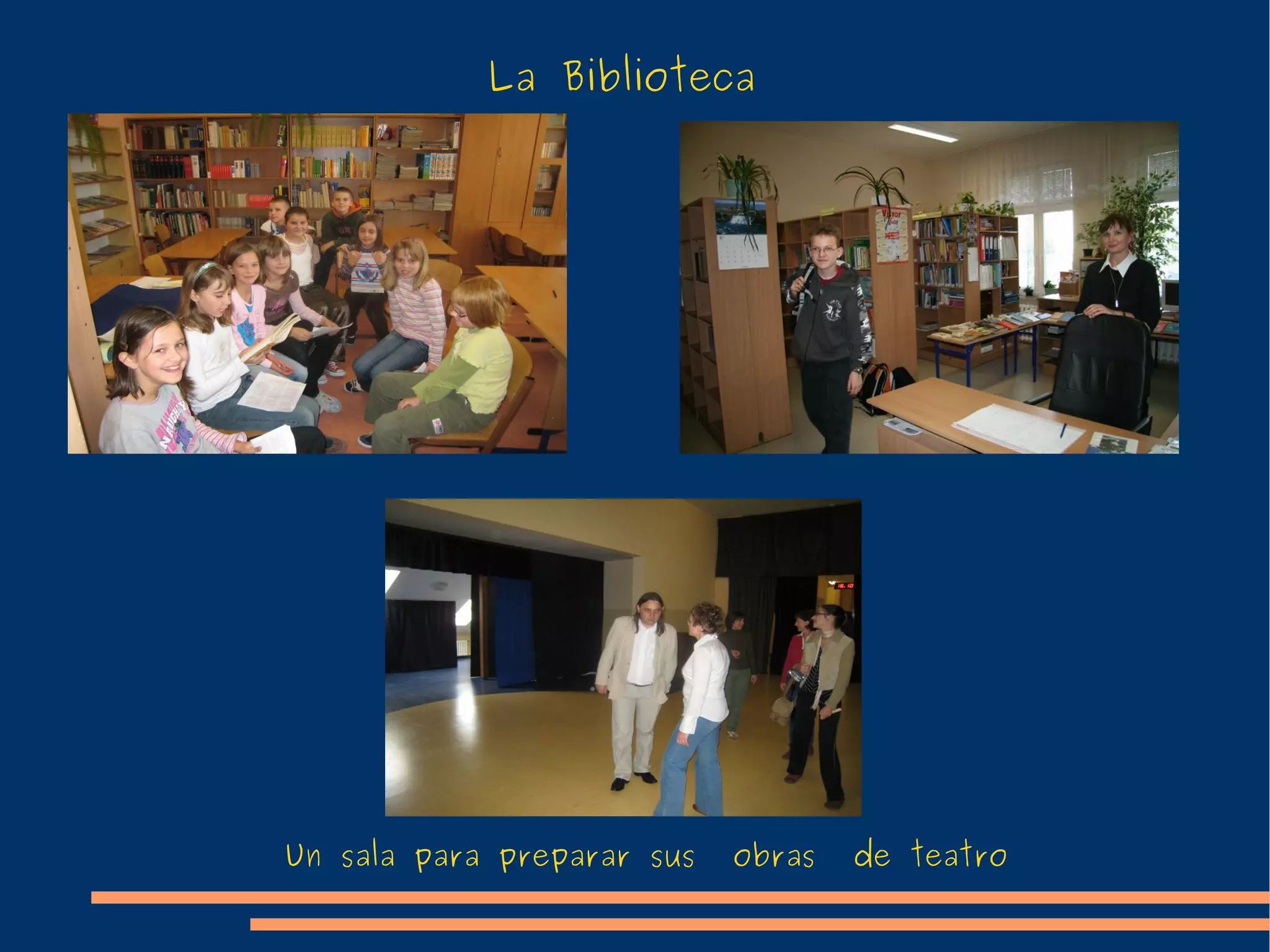 Las calles peatonales son habituales en el centro de la ciudad El teatro de la ciudad es como una pequeña caja de madera 