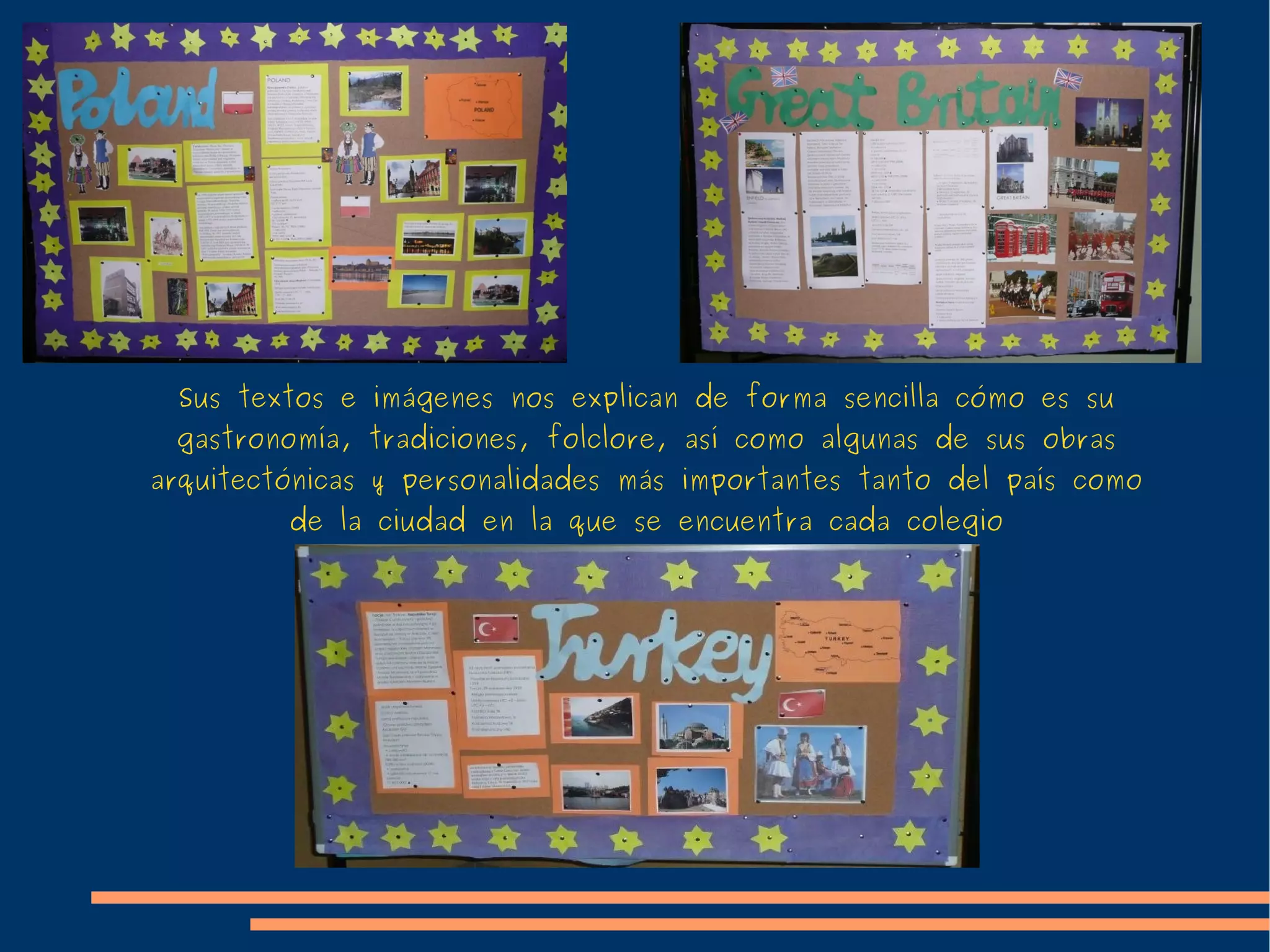 Visitamos sus aulas  y vimos cómo trabajaban 