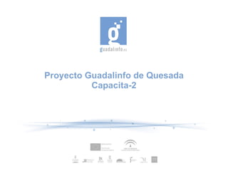 Proyecto Guadalinfo de Quesada Capacita-2 