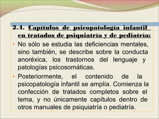 PRESENTACION PSICOPATOLOGIA II UNIDAD I