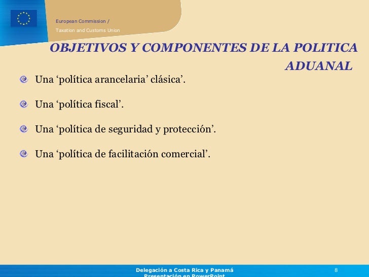 Presentacion union aduanera