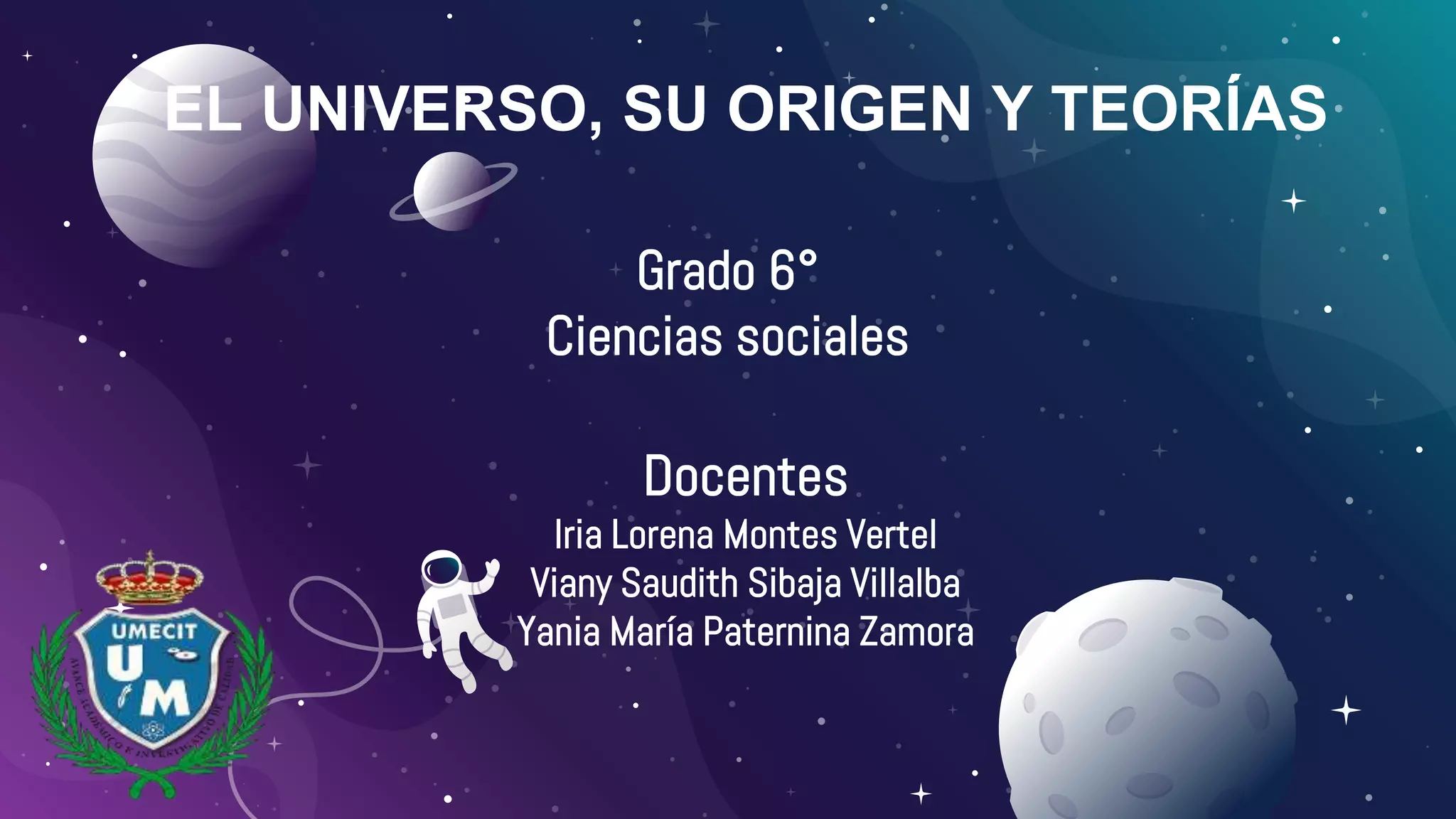 Presentacion universo, origen y teorias | PPTX