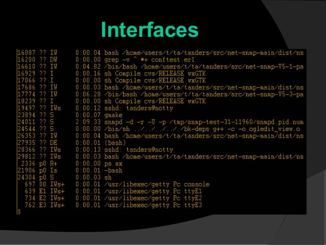 sistema operativo unix