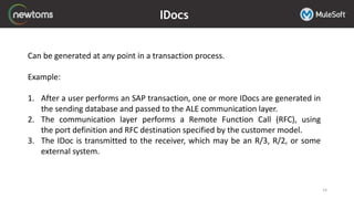 Delivery Idoc Example SAP Connector. | PPTX